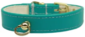 # 70 Dog Collar Turquoise Size 14