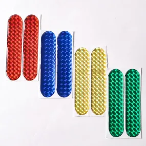 2pcs Car Door Sticker Decal Warning Tape Car