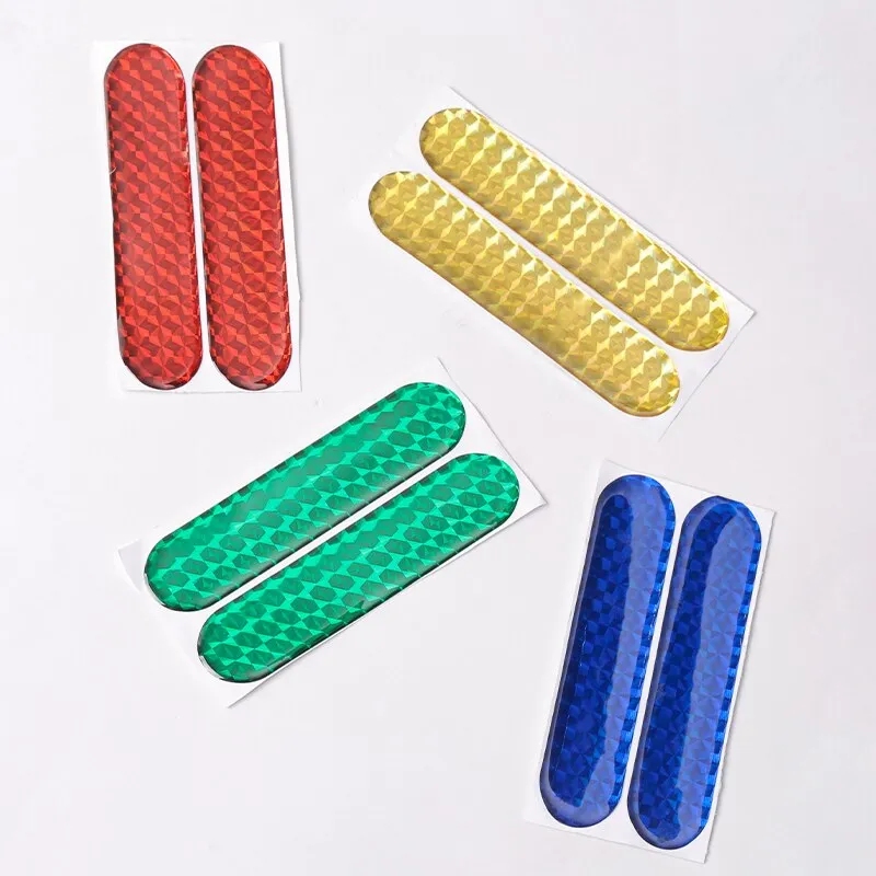 2pcs Car Door Sticker Decal Warning Tape Car