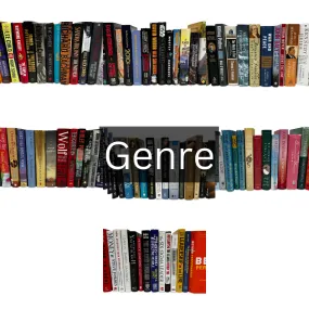Adult Books by Genre & Foot | Choose your Genre | Designer Decor