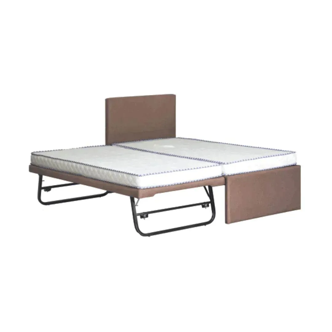 Alexina 3 in 1 Pull Out Bed   Solano Hybrid Foam Mattress Promotion