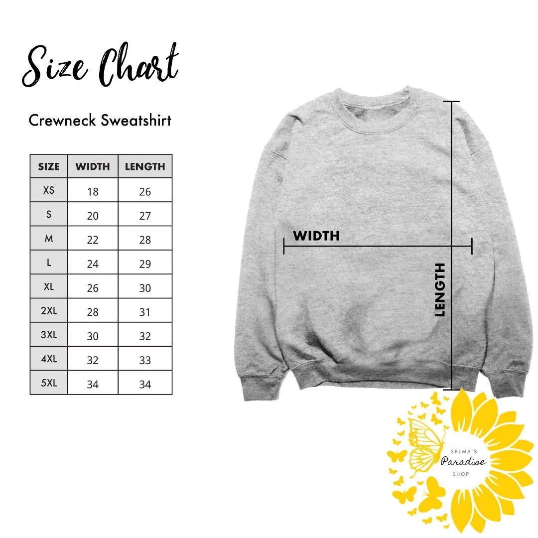 Amazing Embroidered Sweatshirt, Personalized Sweatshirt, Embroidered Crew neck, Custom Embroidered Sweatshirt, Unisex Sweatshirt, Custom