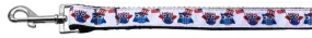 American Owls Nylon Dog Leash 5-8 Inch Wide 4ft Long