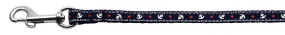 Anchors Nylon Ribbon Leash Blue 3-8 wide 6ft Long
