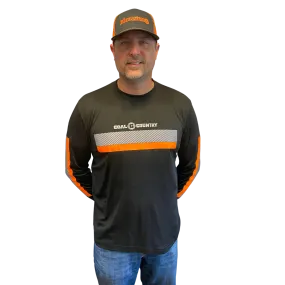 ANSI Class 2 Coal Country Reflective Long Sleeve Safety Shirt