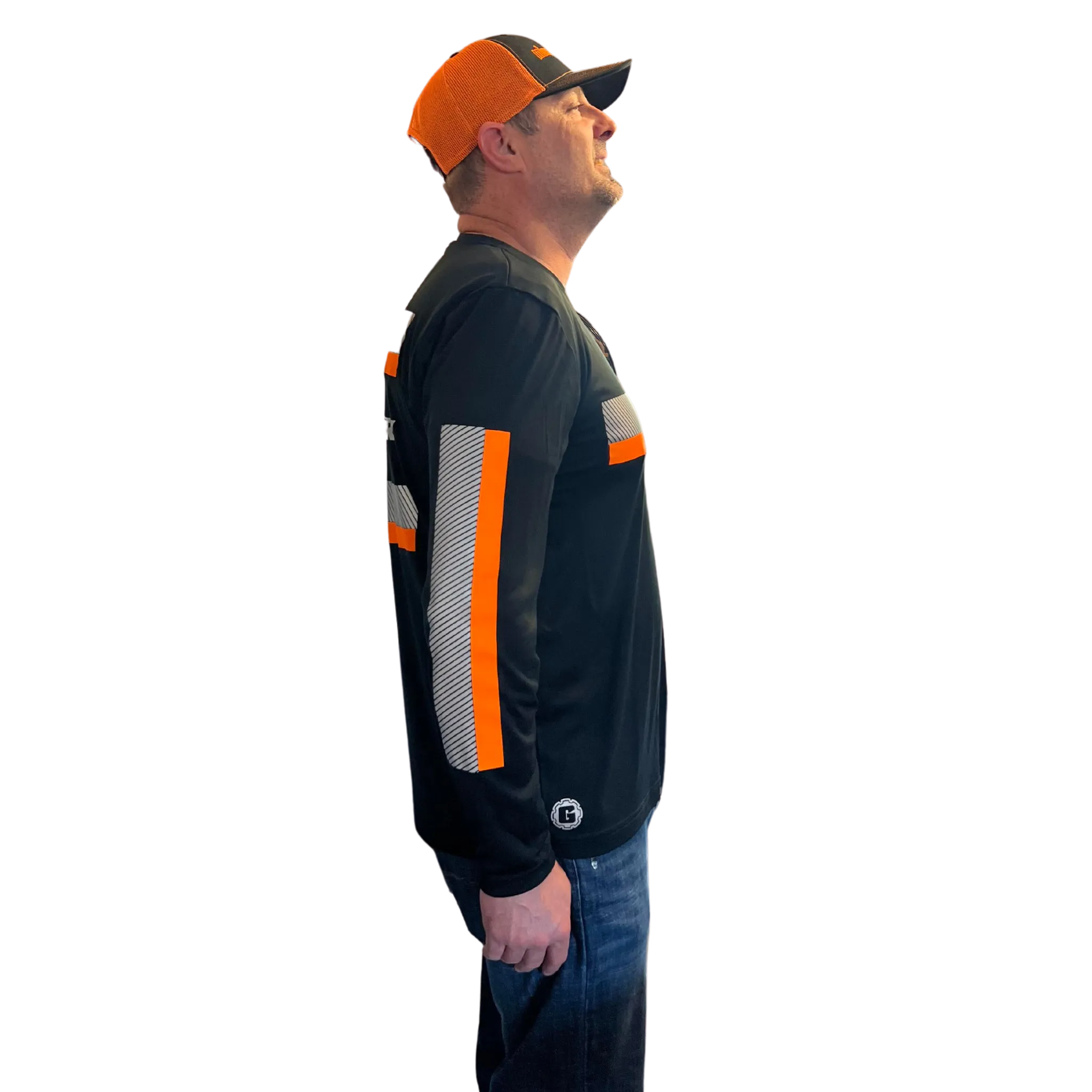 ANSI Class 2 Coal Country Reflective Long Sleeve Safety Shirt