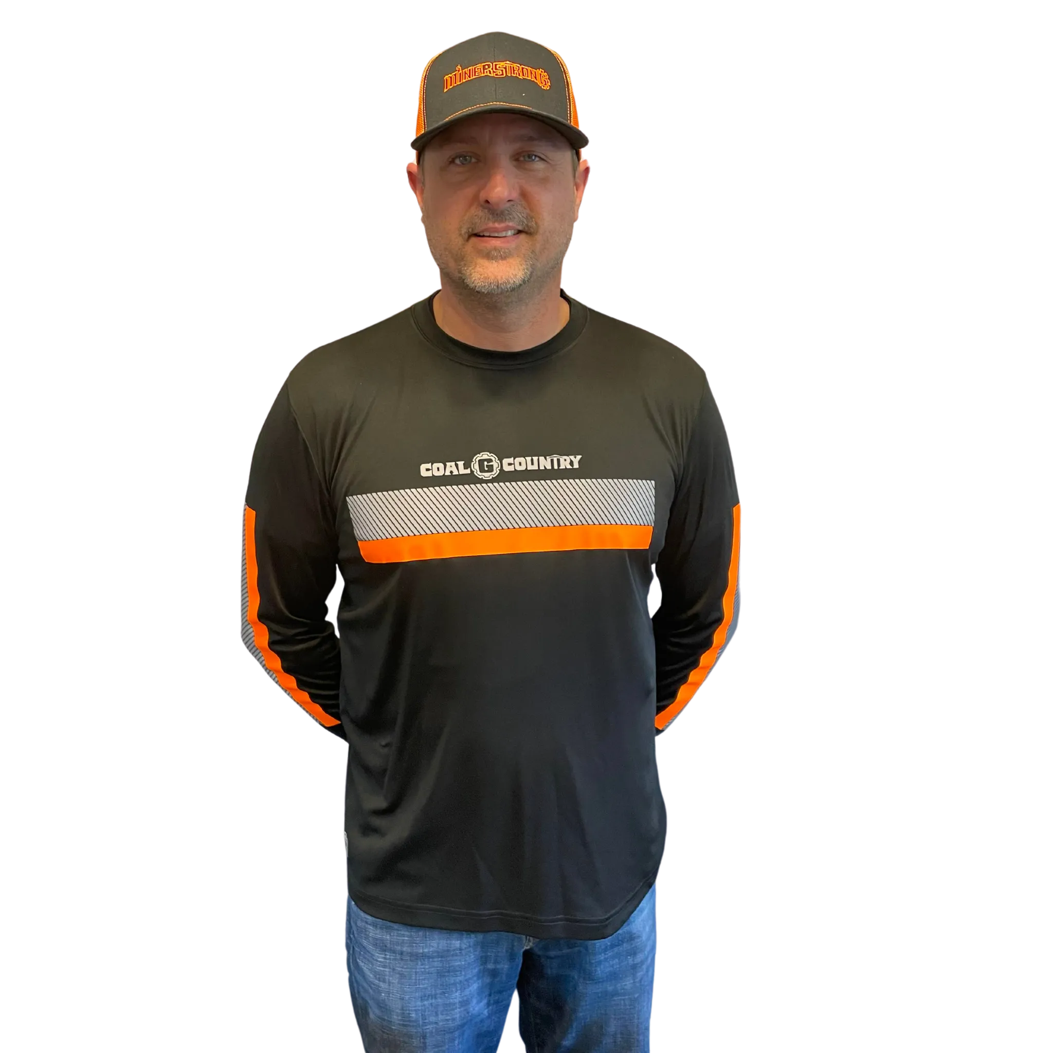 ANSI Class 2 Coal Country Reflective Long Sleeve Safety Shirt