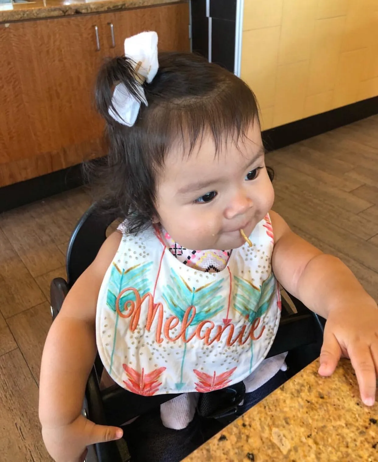 Arrows Boutique Bib & Burp Cloth set - Custom Monogram
