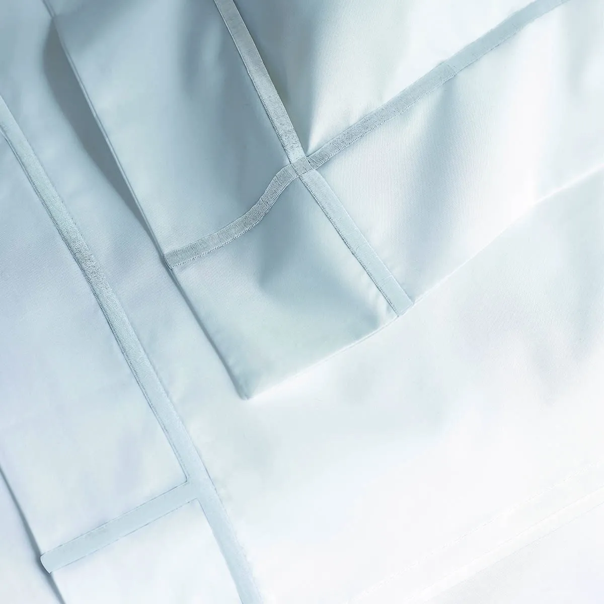 Athena Blanc Organic Cotton Bedding by Yves Delorme