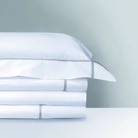 Athena Platine Organic Cotton Bedding by Yves Delorme
