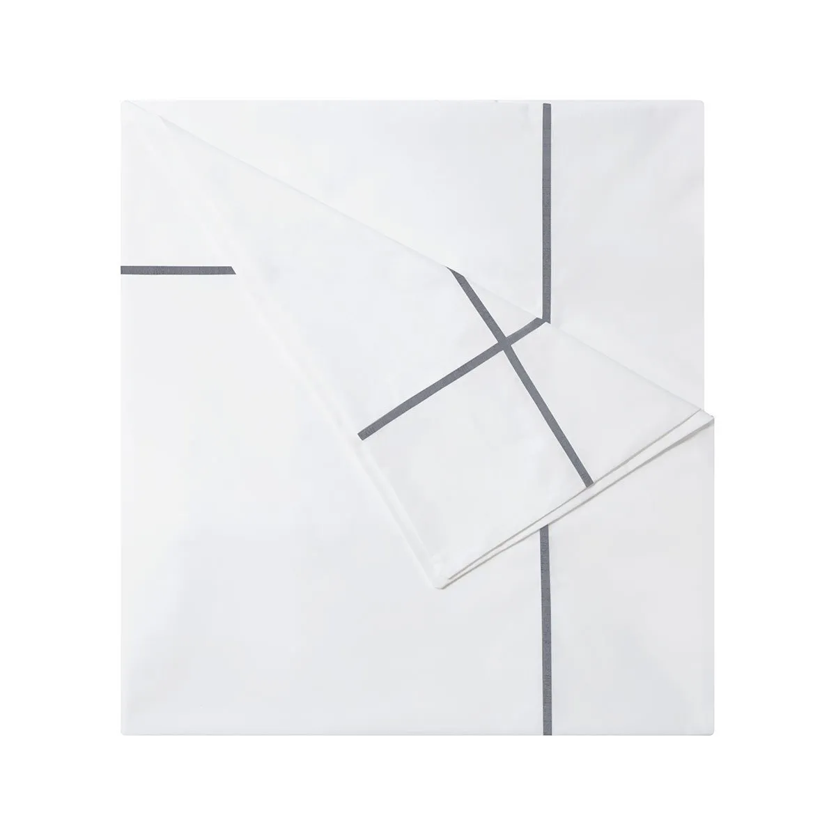 Athena Platine Organic Cotton Bedding by Yves Delorme