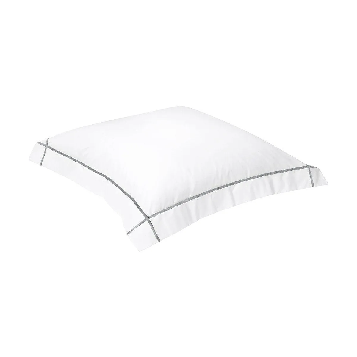Athena Silver Organic Cotton Bedding by Yves Delorme
