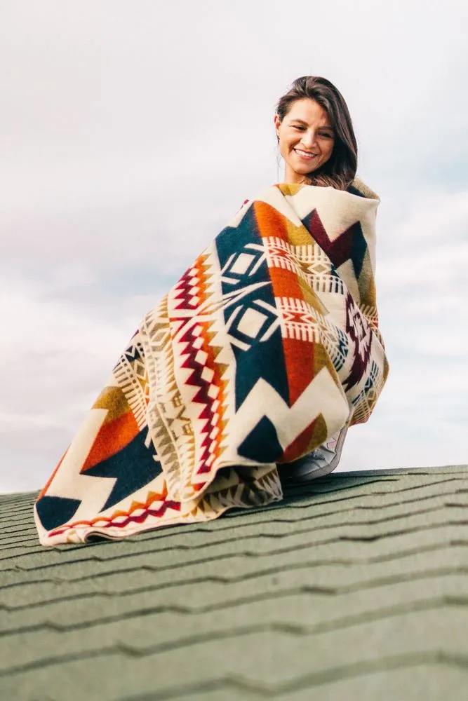 Awa Blanket - Vibrant Autumn