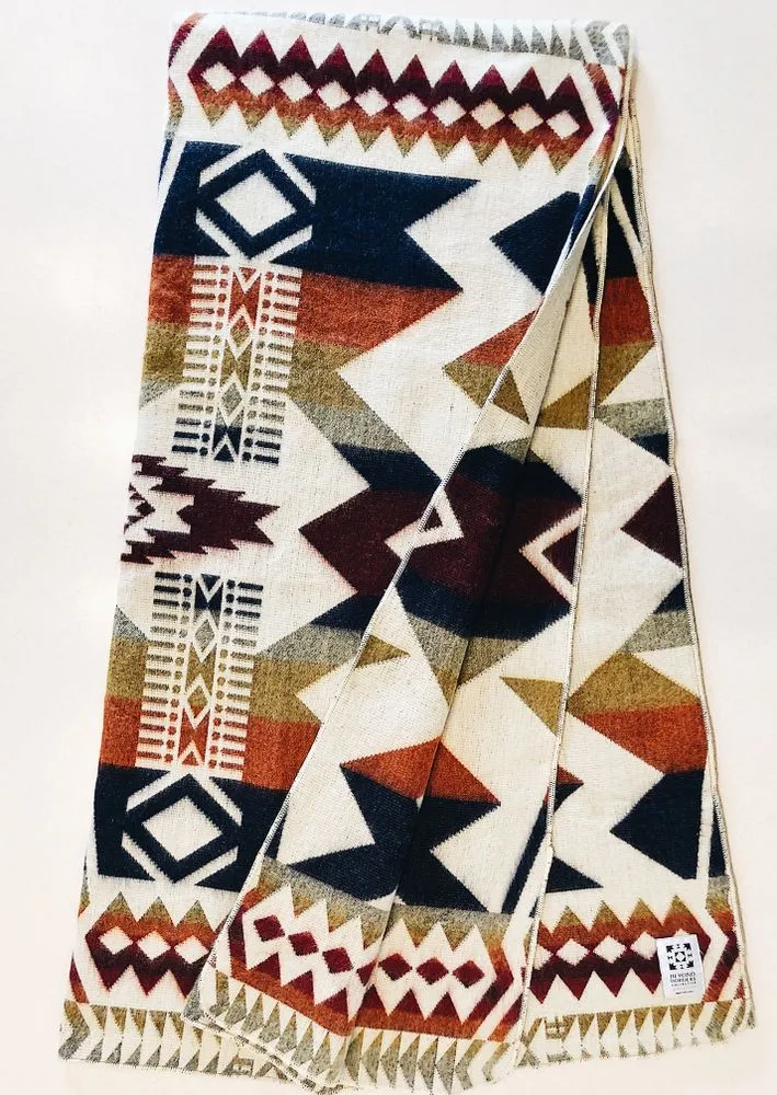 Awa Blanket - Vibrant Autumn