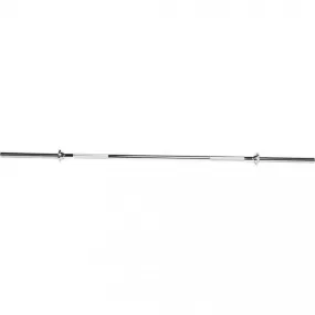 Barbell Bar 180cm - Spinlock Star Collars - Chrome