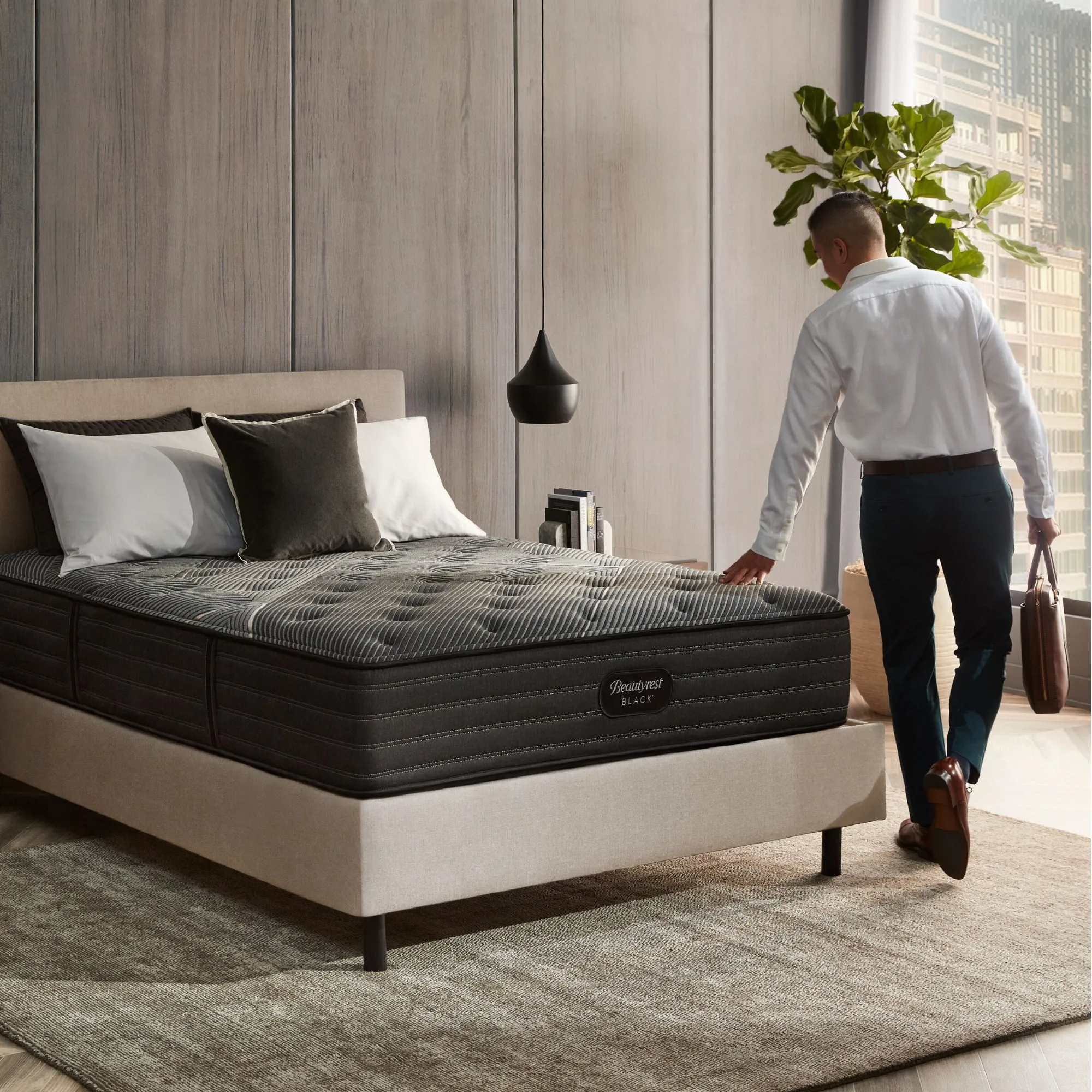 Beautyrest Black® B-Class Medium 13.75" Mattress