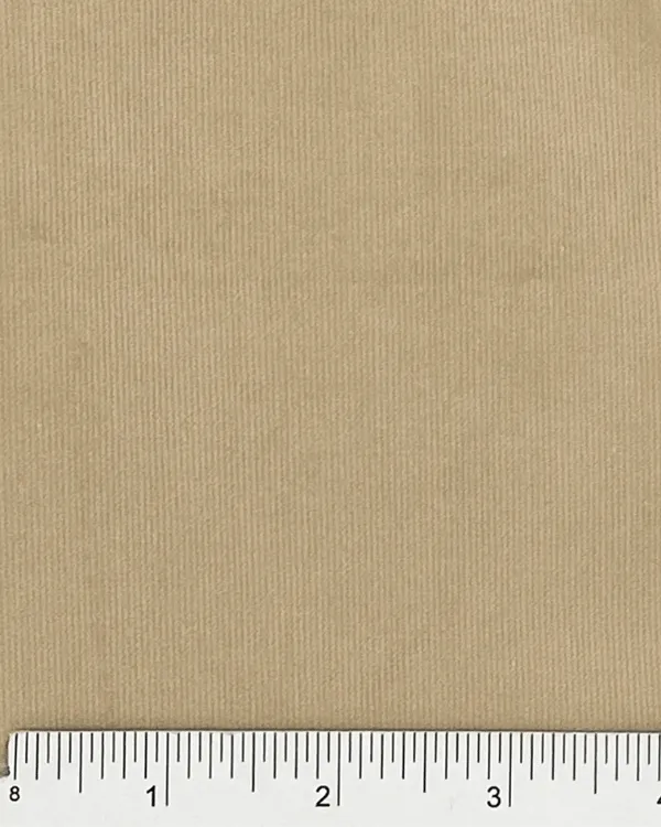 Beige 28 Wales Pinwales Cotton Spandex Stretch Corduroy 54”W