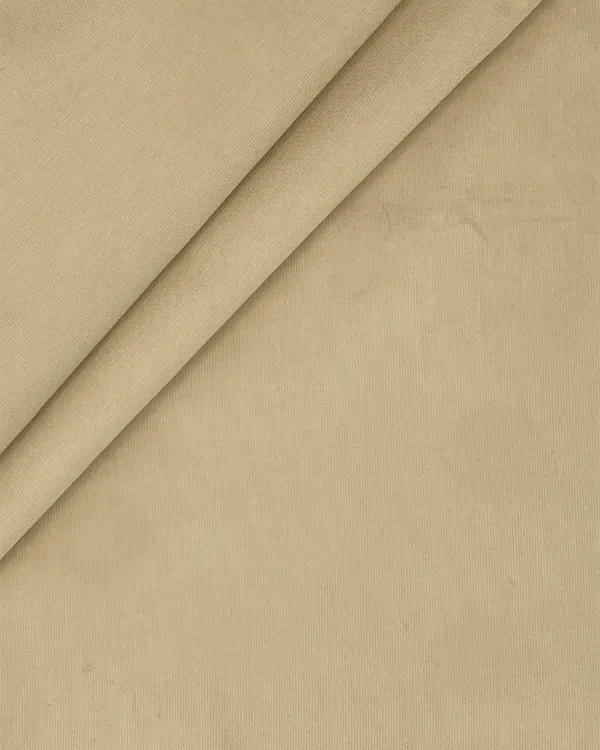Beige 28 Wales Pinwales Cotton Spandex Stretch Corduroy 54”W