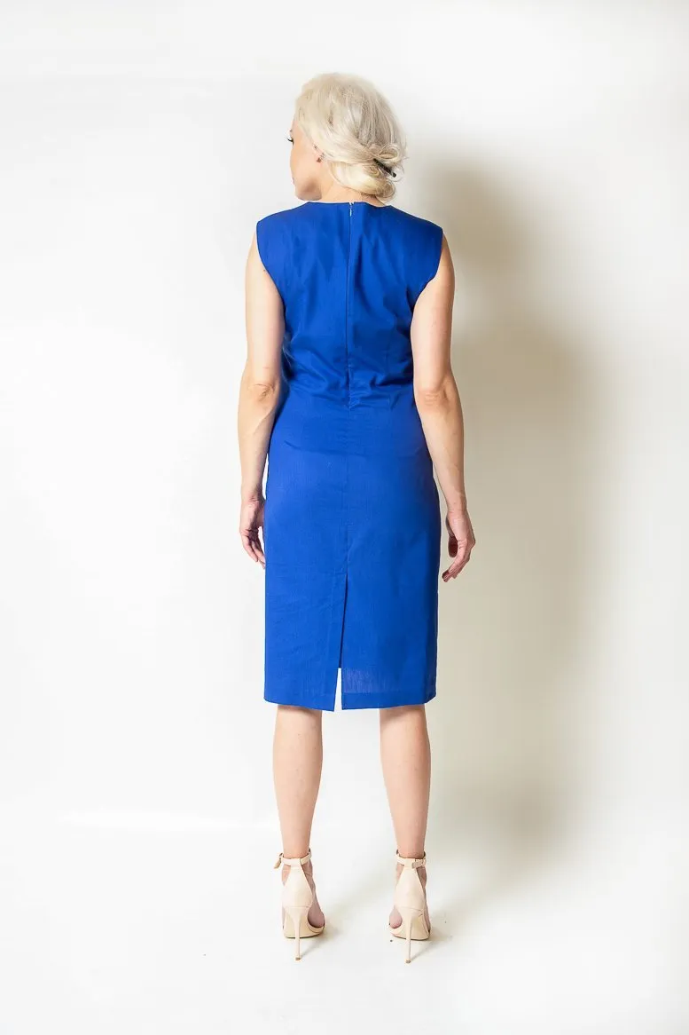Blue Cotton Dress