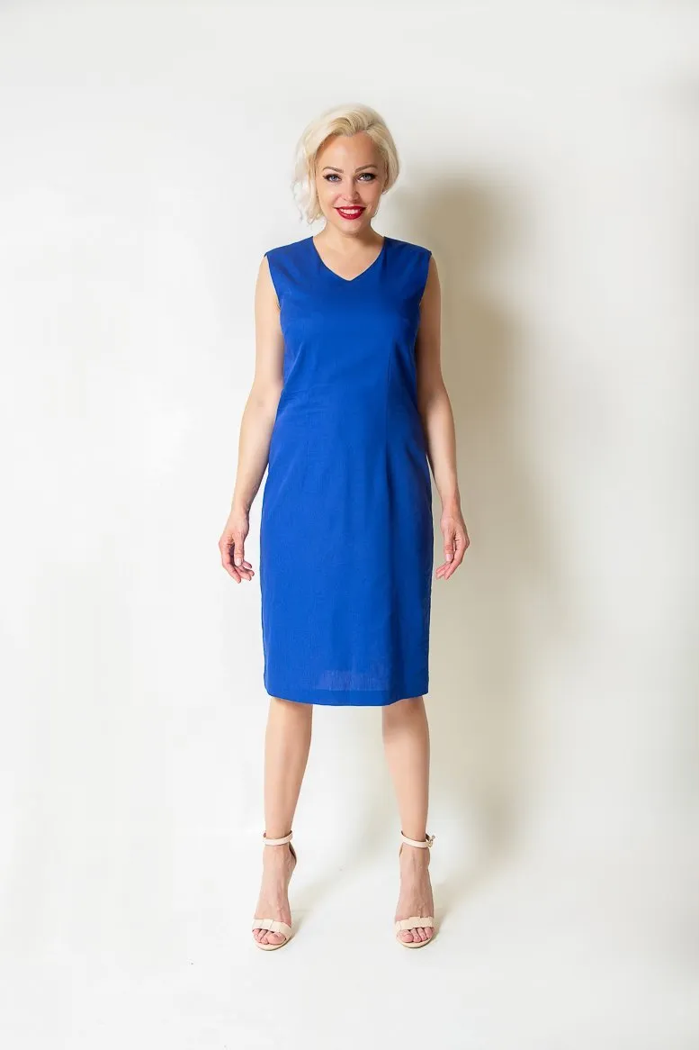 Blue Cotton Dress