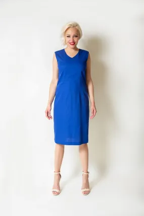 Blue Cotton Dress