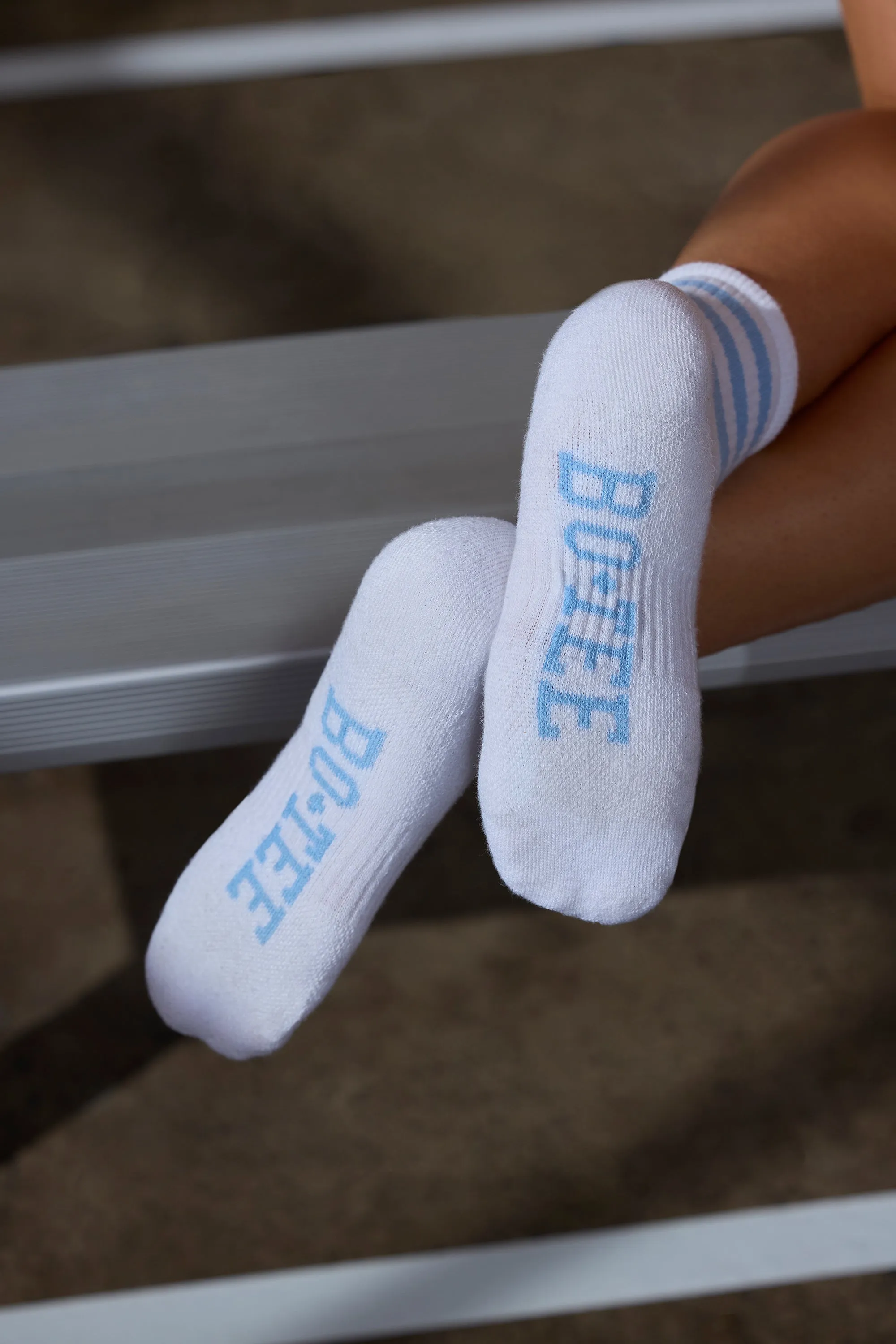 Branded Quarter Crew Sock Multipack in Multi