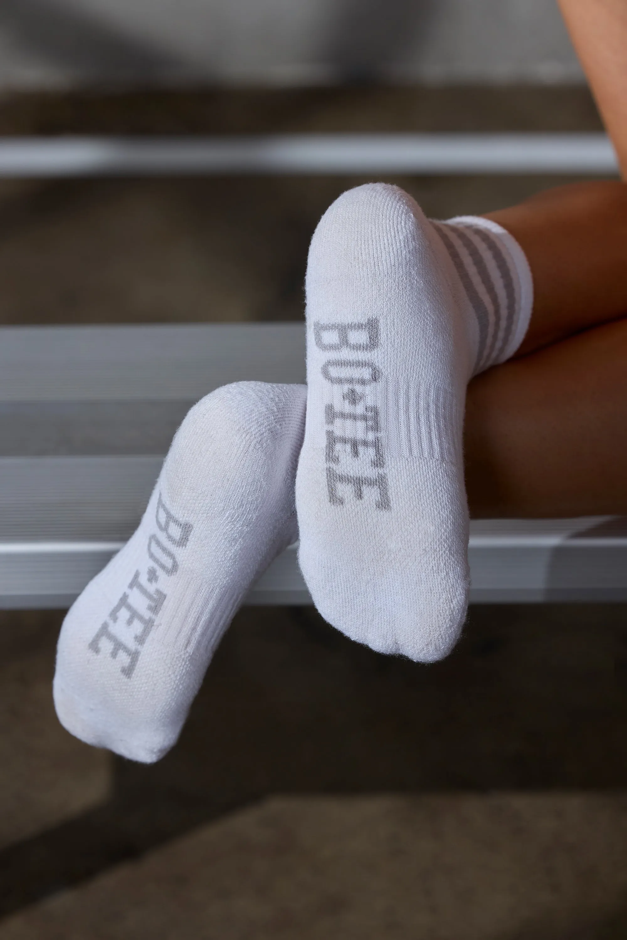 Branded Quarter Crew Sock Multipack in Multi