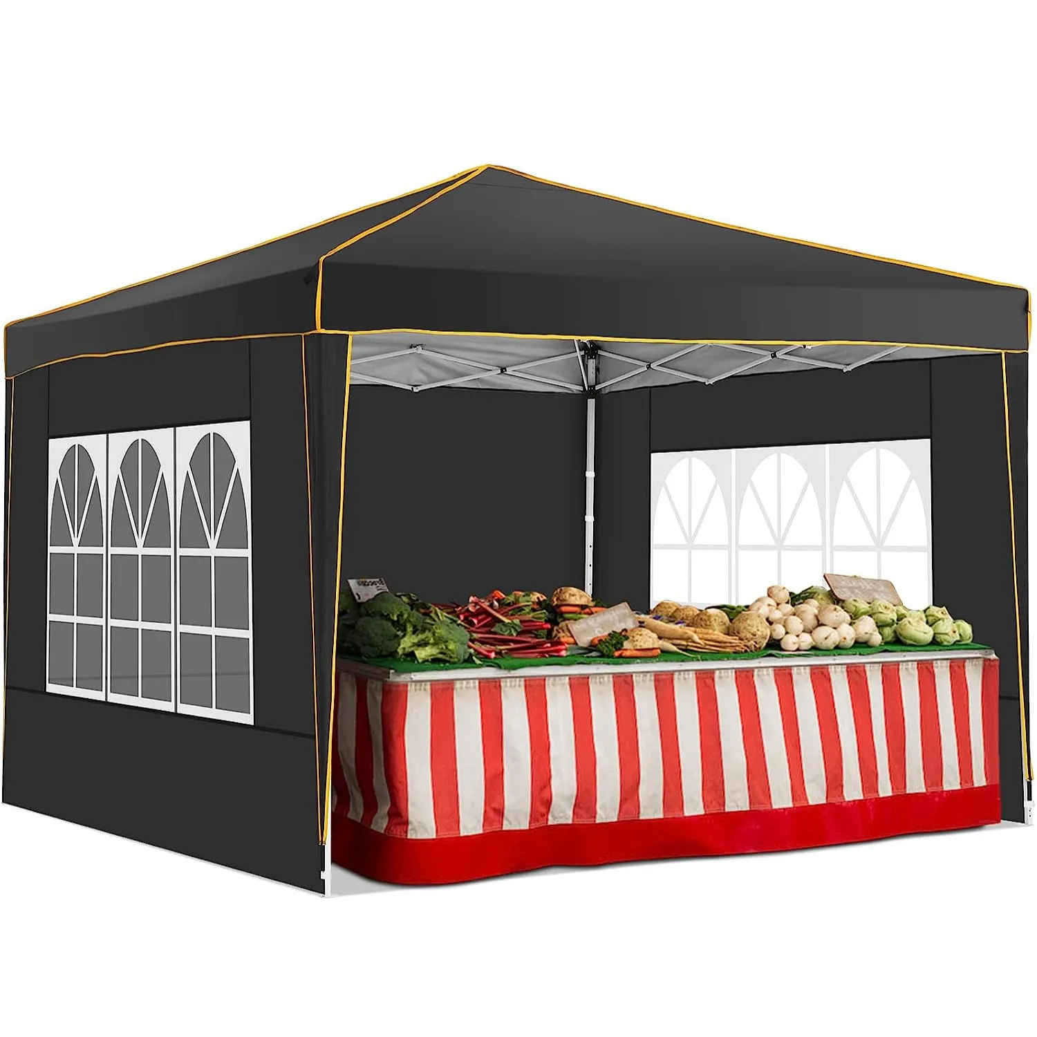 COBIZI 10x10 Pop Up Outdoor Waterproof Commercial Canopy