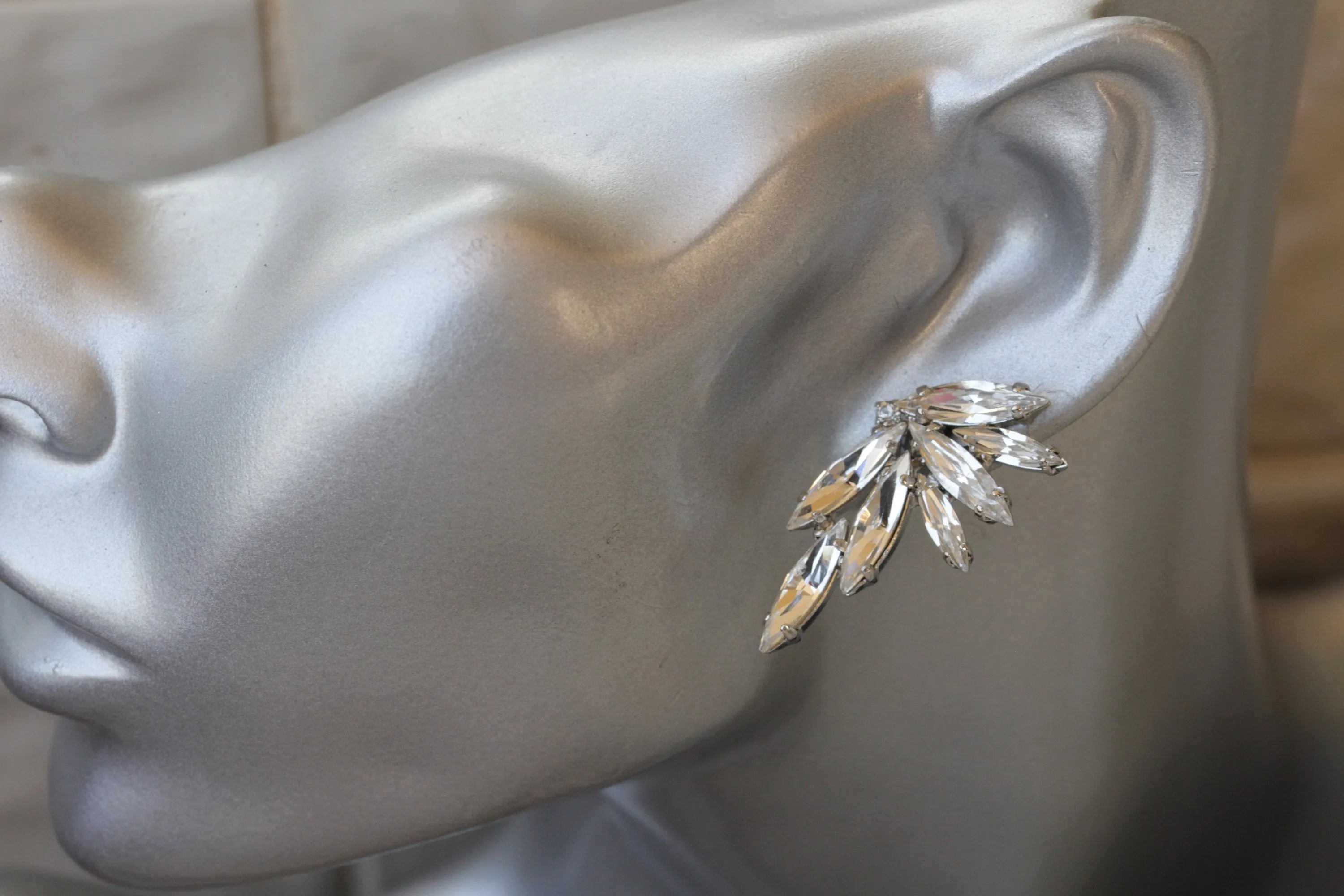 Crystal EAR CLIMBER EARRINGS