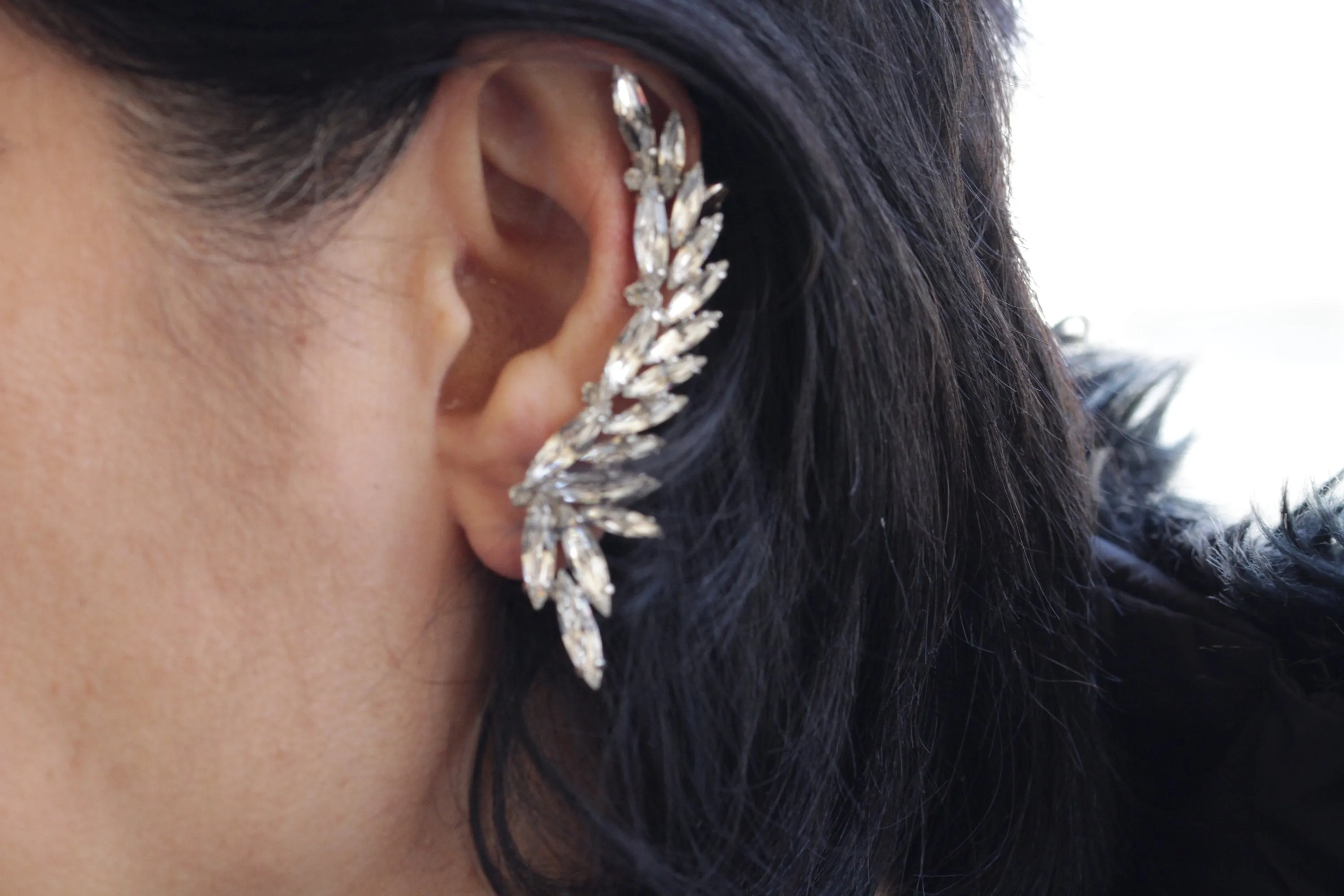 Crystal EAR CLIMBER EARRINGS