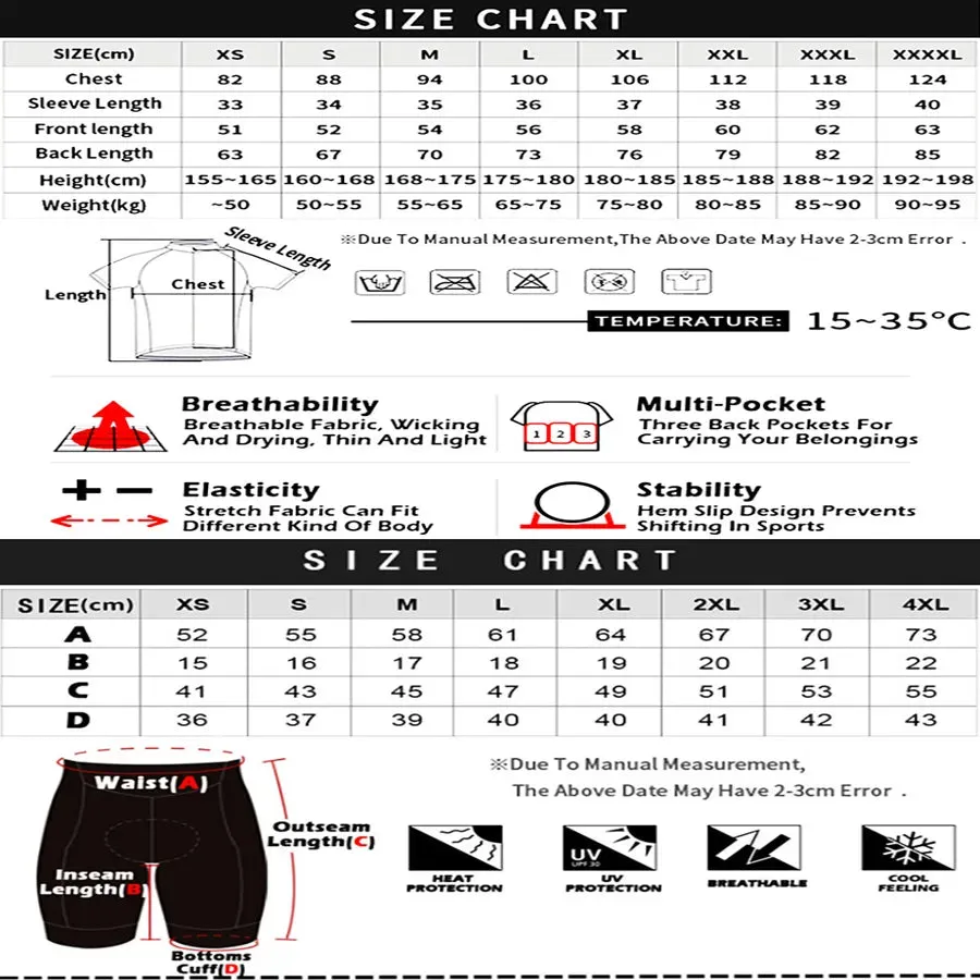 CYKLOPEDIA Cycling Mtb Summer Clothing 2023 Sleeve Sportswear Bib Men's Blouse Shirt Man Laser Cut Sports Set Shorts Jersey Male