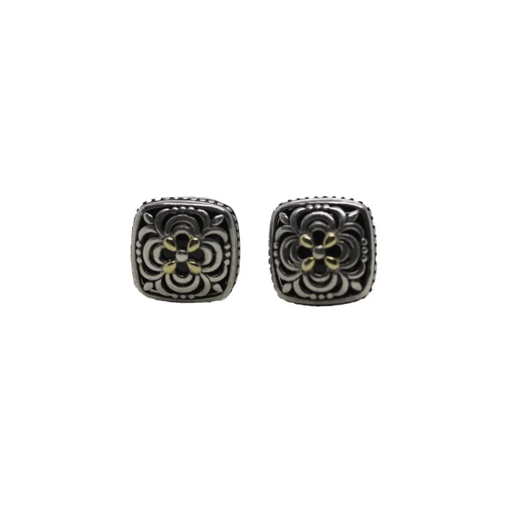 DESIGNER SILVER GOLD EARRINGS AT REGARD JEWELRY IN AUSTIN, TEXAS