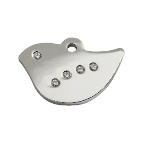 Diamante Bird Pet ID Tag