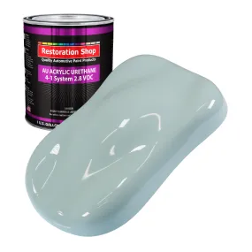 Diamond Blue Acrylic Urethane Auto Paint - Gallon Paint Color Only - Professional Single Stage High Gloss Automotive, Car, Truck Coating, 2.8 VOC
