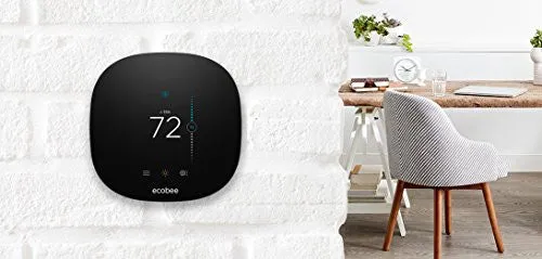 Ecobee3 Lite Thermostat, Wi-Fi, Works with Amazon Alexa