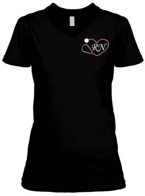 Embroidered Monogrammed RN Shirt