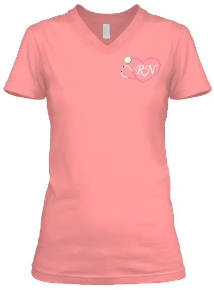 Embroidered Monogrammed RN Shirt