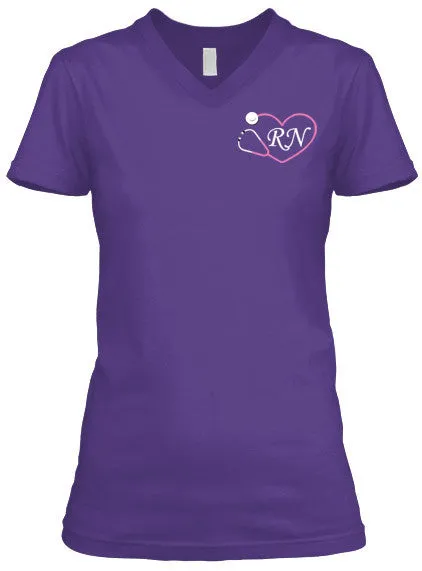 Embroidered Monogrammed RN Shirt