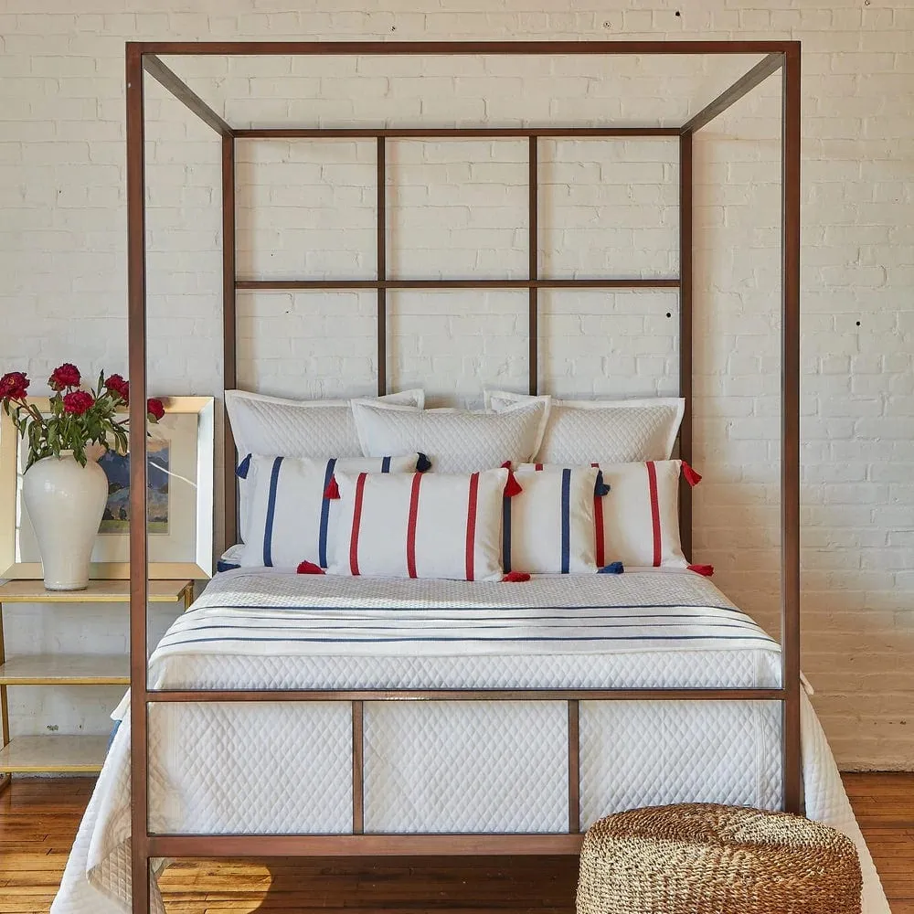 Faux Flax Ivory Coverlet Set by Ann Gish