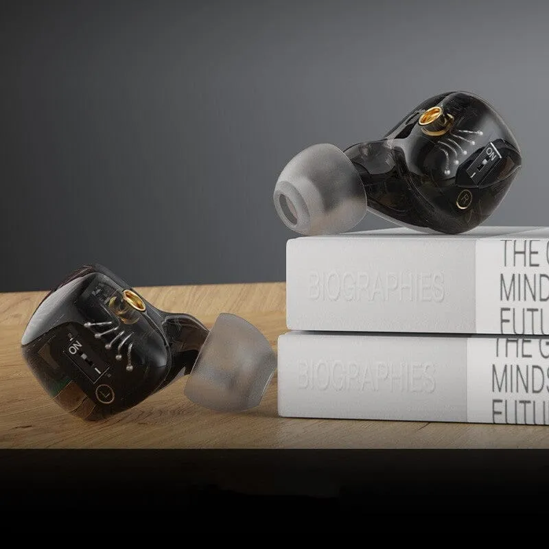FiiO FX15 4 Electrostatic   1DD   1BA  Hybrid In-Ear Monitors