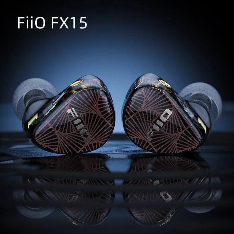 FiiO FX15 4 Electrostatic   1DD   1BA  Hybrid In-Ear Monitors