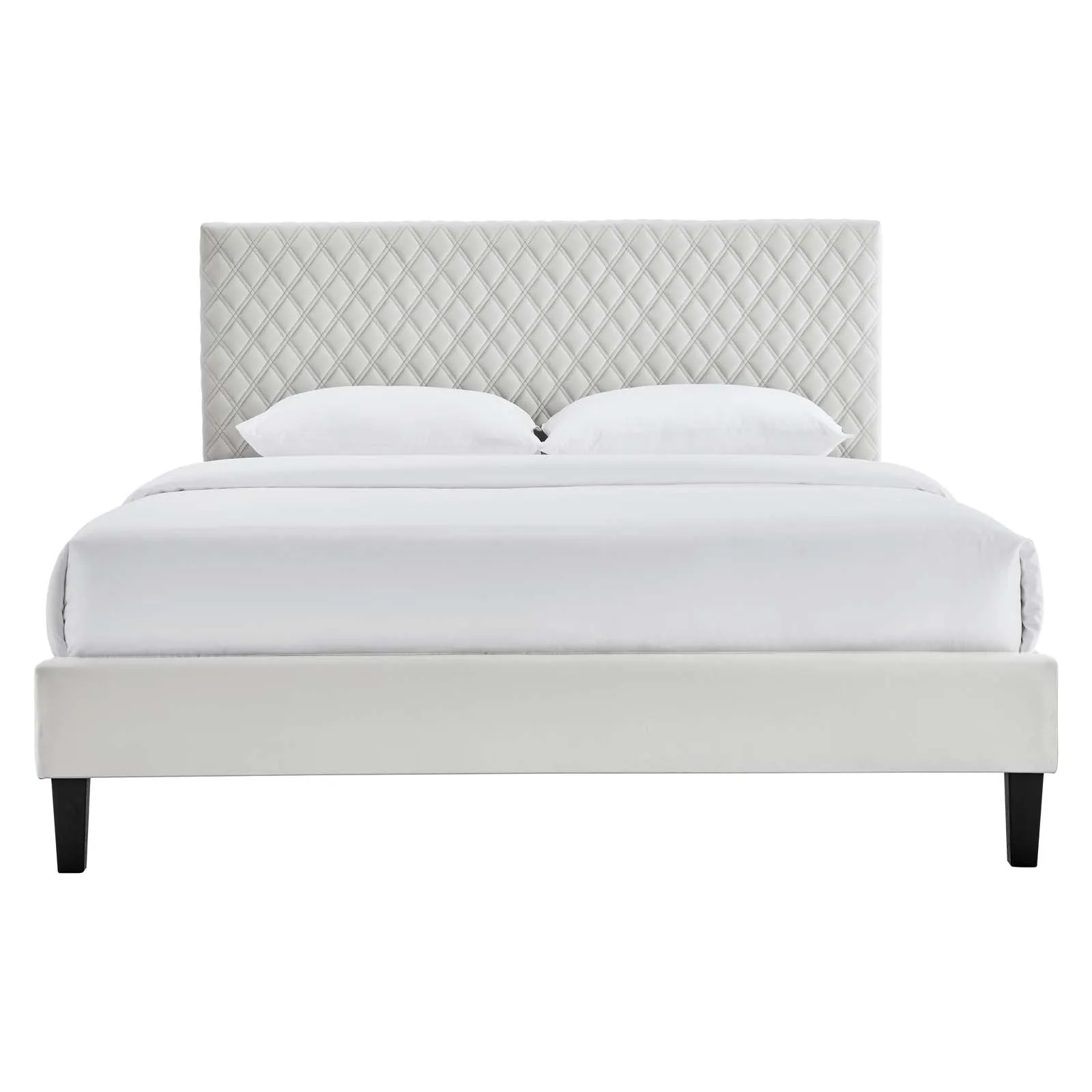 Garcelle Performance Velvet Full Platform Bed By Modway - MOD-7040