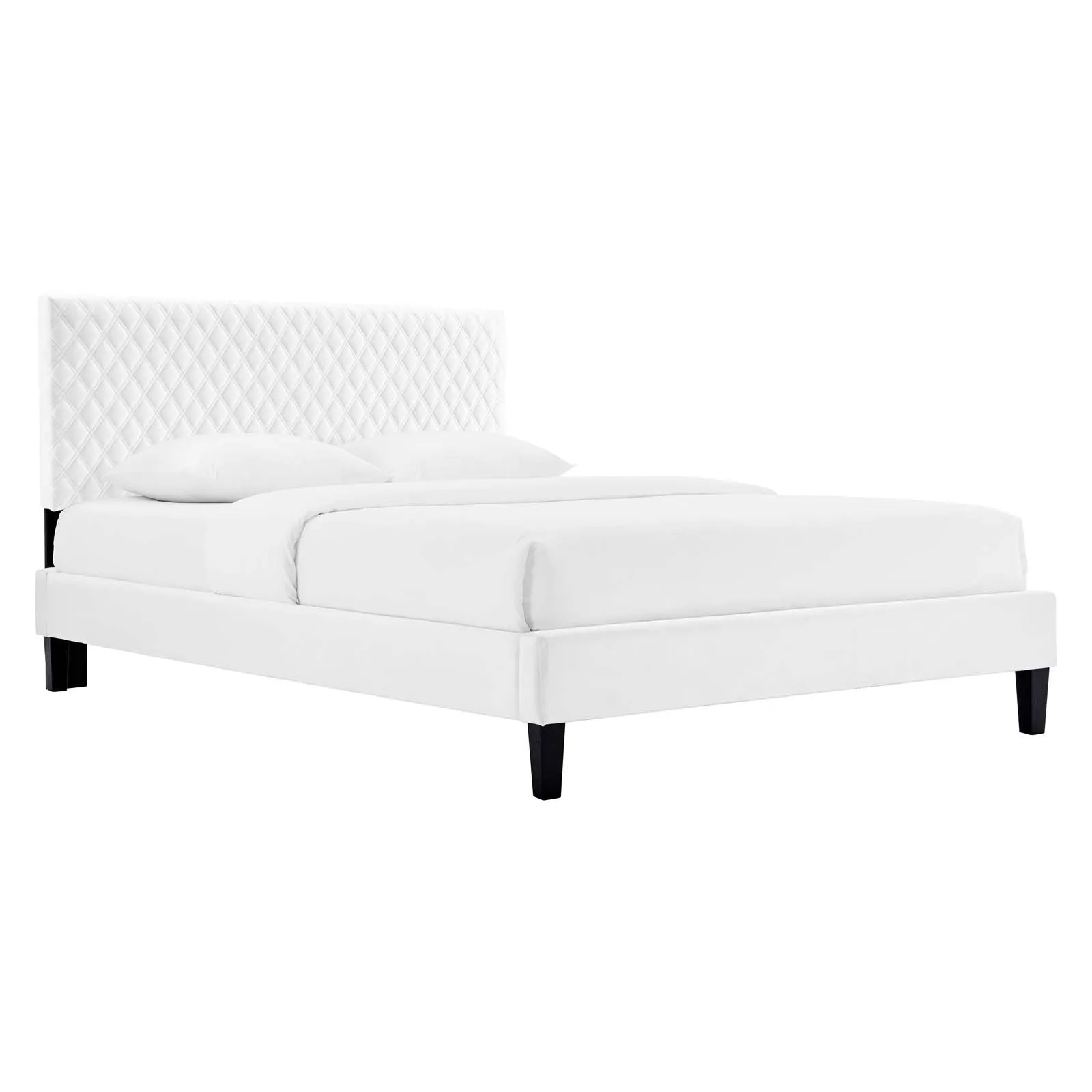 Garcelle Performance Velvet Full Platform Bed By Modway - MOD-7040