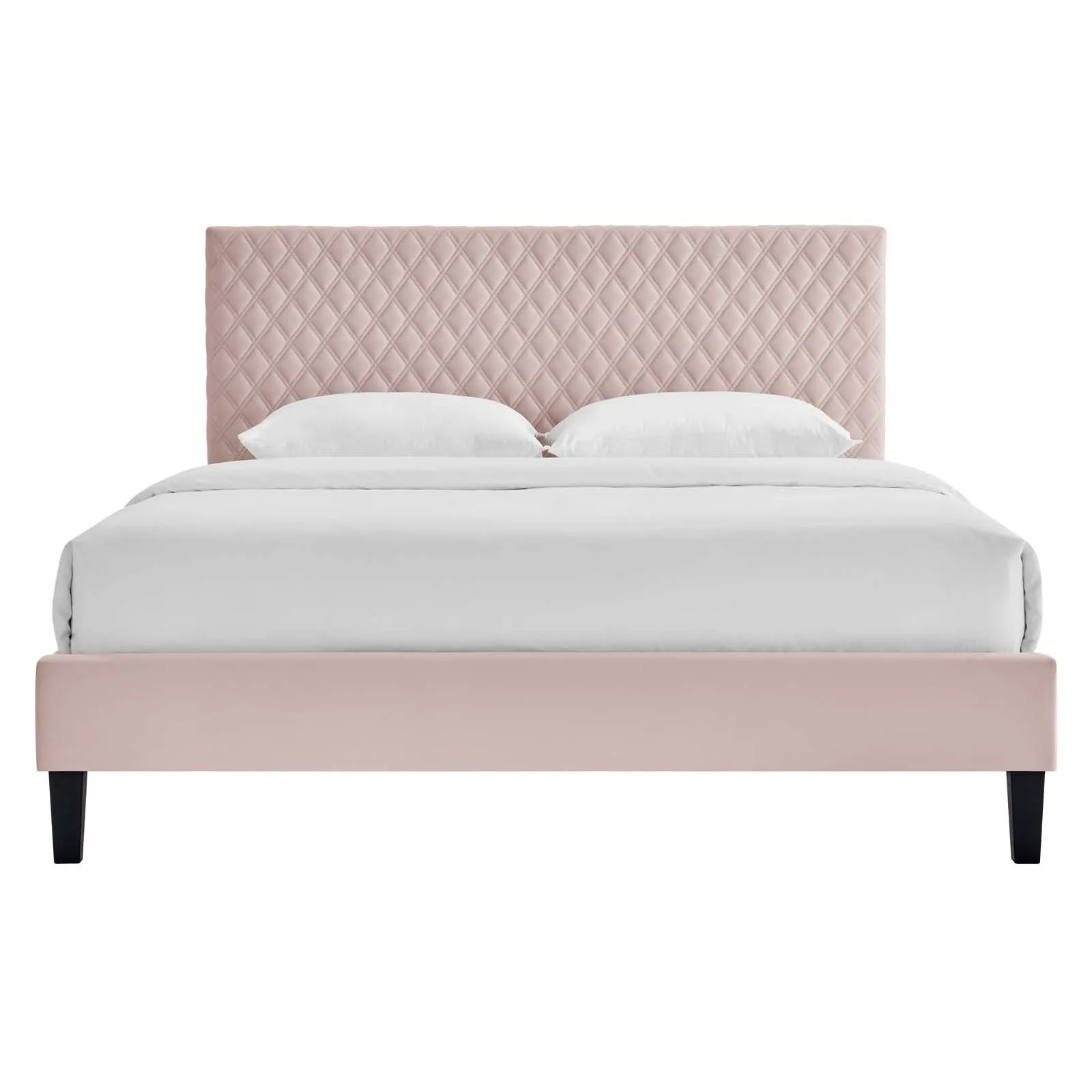 Garcelle Performance Velvet Twin Platform Bed By Modway - MOD-7044