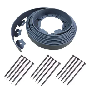 Garden Yard Lawn Landscape Edging Fence 5M
