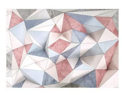 Geometric  Nordic Style Large Size Living Room  Rugs