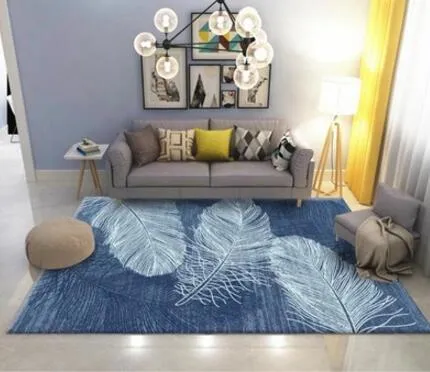 Geometric  Nordic Style Large Size Living Room  Rugs