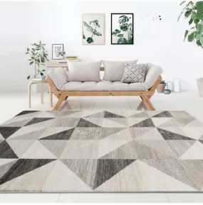 Geometric  Nordic Style Large Size Living Room  Rugs