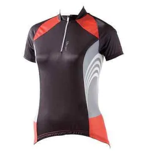 GIANT LIV AQUA SHORT SLEEVE CYCLING JERSEY WOMENS XL RED-BLACK -50%