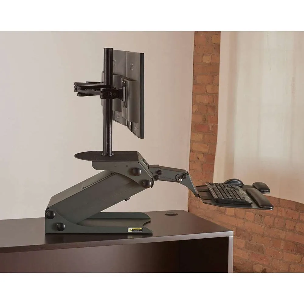 HealthPostures 6912 Dual Monitor with Articulating Arm (only)